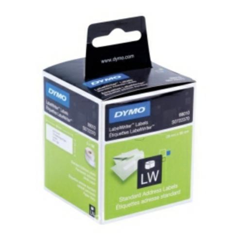 Dymo etichette bianco (99010 / S0722370) (Pacco Doppio)