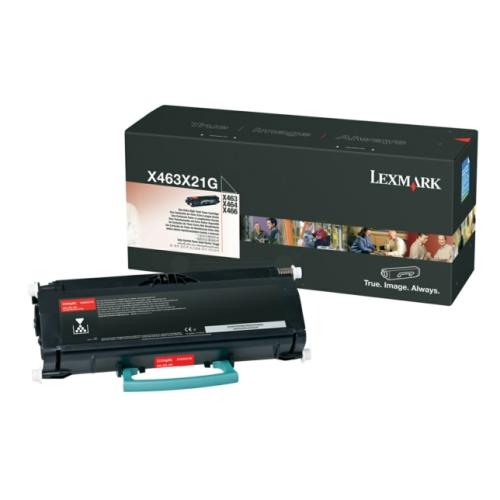 Lexmark cartuccia toner nero (X463X21G / 0X463X21G) (alta capacità)