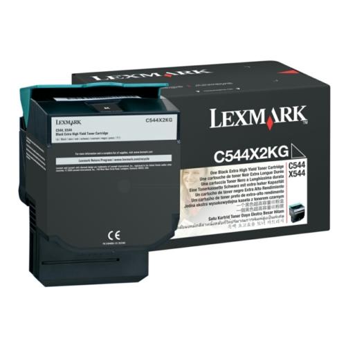 Lexmark cartuccia toner nero (C544X2KG / 0C544X2KG) (alta capacità)