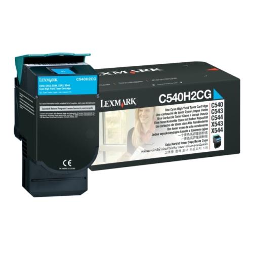 Lexmark cartuccia toner ciano (C540H2CG / 0C540H2CG)