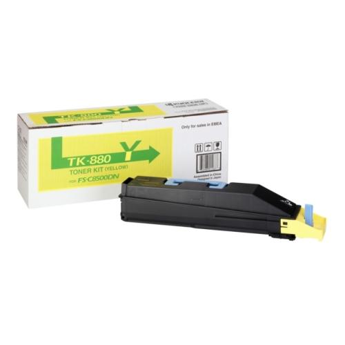 Kyocera cartuccia toner giallo (1T02KAANL0 / TK880Y)