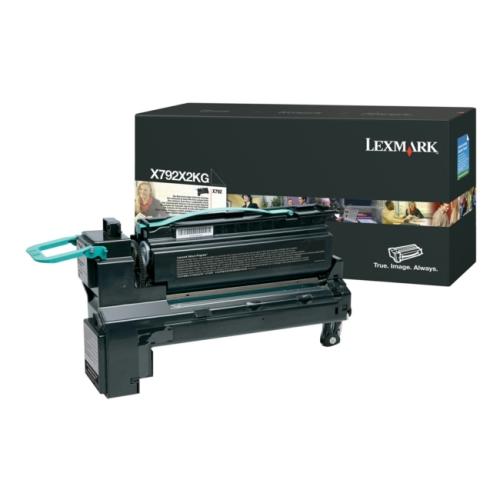Lexmark cartuccia toner nero (X792X2KG / 0X792X2KG) (alta capacità)