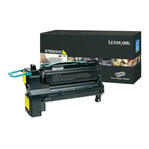 Lexmark cartuccia toner giallo (X792X2YG / 0X792X2YG) (alta capacità)