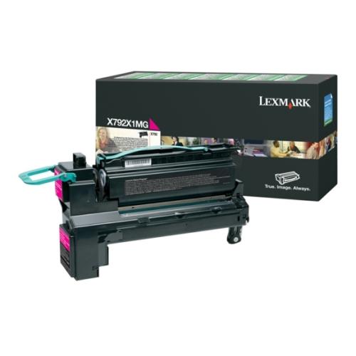 Lexmark cartuccia toner magenta (X792X1MG / 0X792X1MG) (Return)