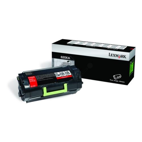 Lexmark cartuccia toner nero (62D0XA0 / 620XA) (alta capacità)