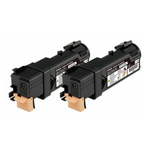 Epson cartuccia toner nero (C13S050631 / 0630) (Pacco Doppio)