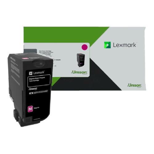Lexmark cartuccia toner magenta (74C2SM0 / 0074C2SM0) (Return)