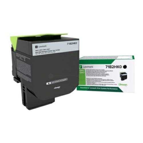 Lexmark cartuccia toner nero (71B2HK0 / 071B2HK0) (Return)
