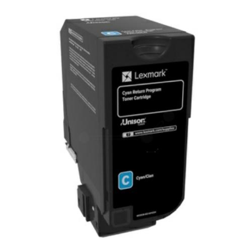 Lexmark cartuccia toner ciano (74C0H20 / 074C0H20)