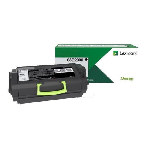 Lexmark cartuccia toner nero (63B2000 / 063B2000) (Return)