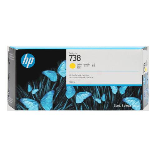HP cartuccia giallo (676M8A / 738)