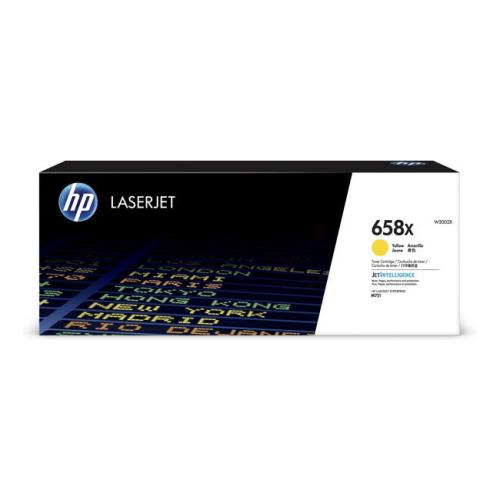 HP cartuccia toner giallo (W2002X / 658X) (alta capacità)