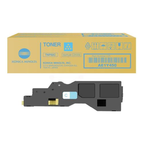 Konica Minolta cartuccia toner ciano (AE1Y450 / TNP92C)