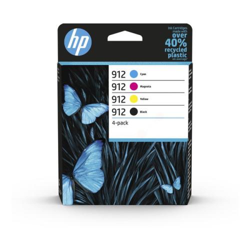 HP cartuccia nero / ciano / magenta / giallo (6ZC74AE#301 / 912) (multipack)