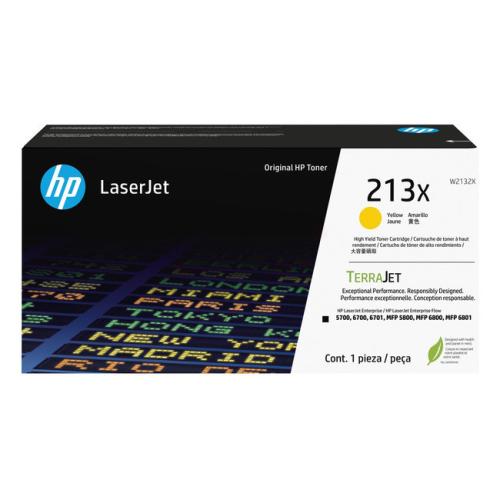 HP cartuccia toner giallo (W2132X / 213X) (alta capacità)