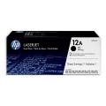 HP cartuccia toner nero (Q2612AD / 12AD) (Pacco Doppio)